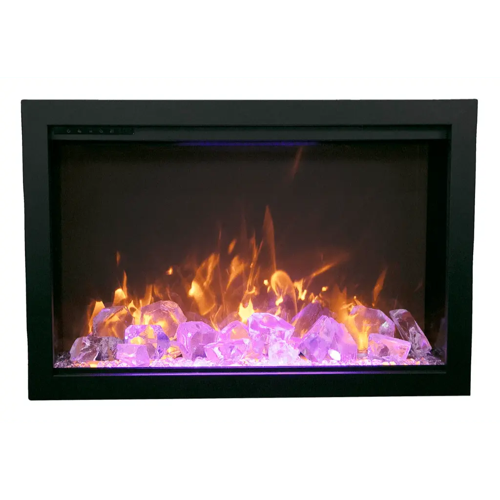 Amantii TRD 48" Traditional Bespoke Indoor/Outdoor Electric Fireplace Insert
