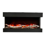 Amantii Tru-View Slim 40" Built-In Electric Fireplace 40-TRU-VIEW-SLIM