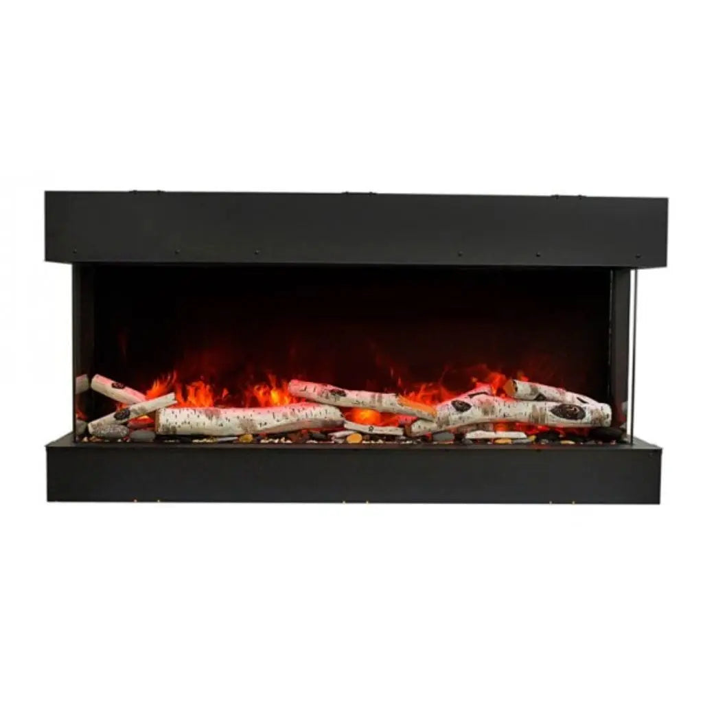 Amantii Tru-View Slim 50” Built-In Linear Electric Fireplace
