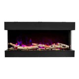 Amantii Tru-View Slim 50” Built-In Linear Electric Fireplace