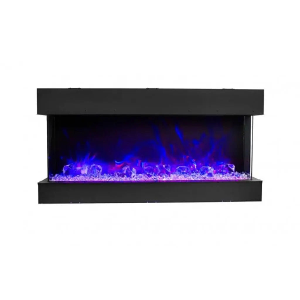 Amantii Tru-View Slim 50” Built-In Linear Electric Fireplace