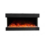 Amantii Tru-View Slim 50” Built-In Linear Electric Fireplace