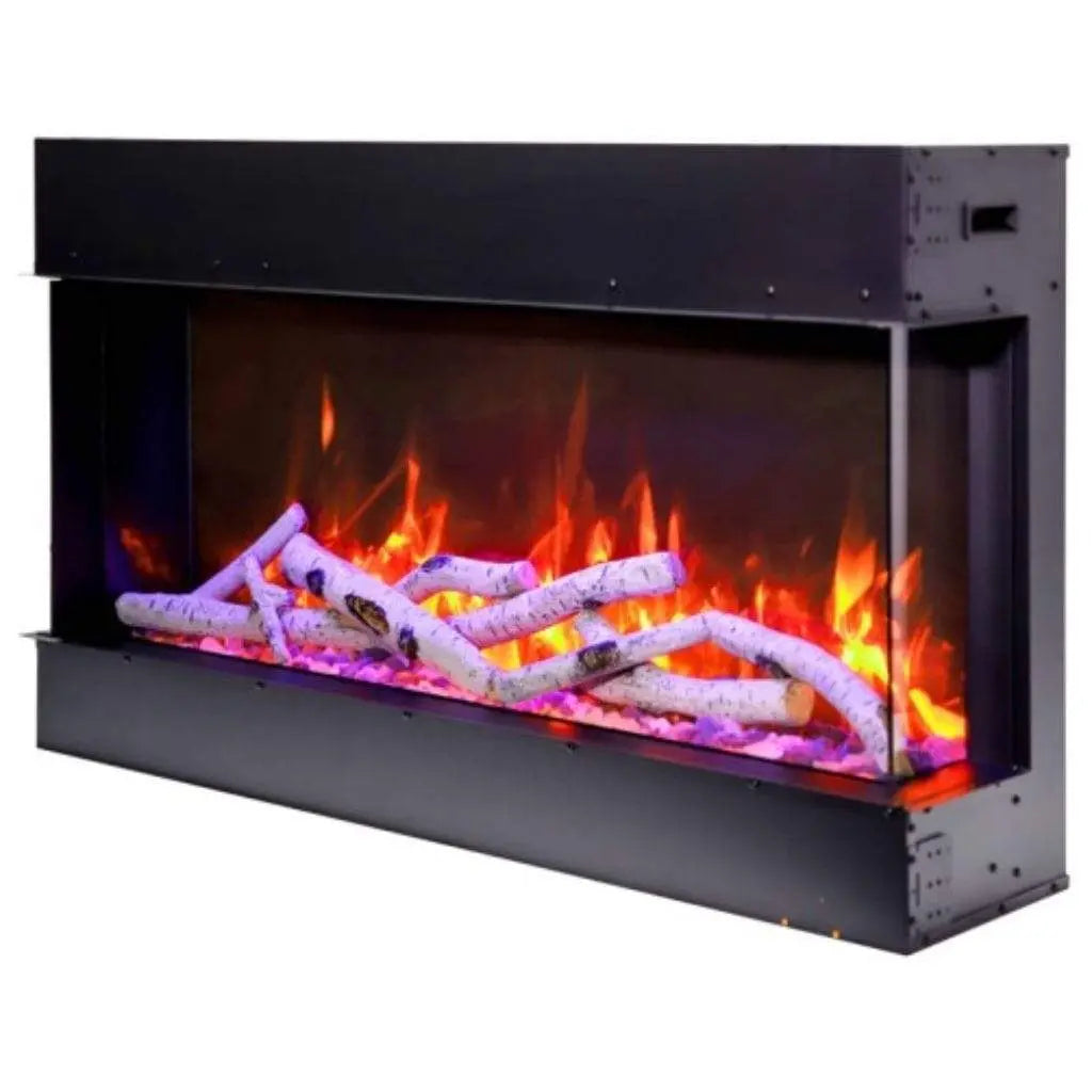 Amantii Tru-View Slim 50” Built-In Linear Electric Fireplace