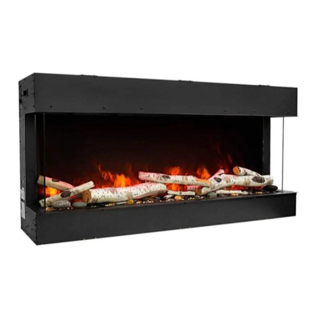 Amantii Tru-View Slim 50” Built-In Linear Electric Fireplace