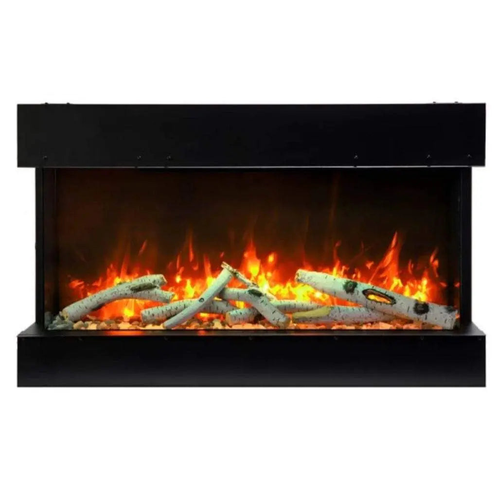 Amantii Tru-View Slim 50” Built-In Linear Electric Fireplace