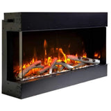 Amantii Tru-View Slim 60" Electric Fireplace