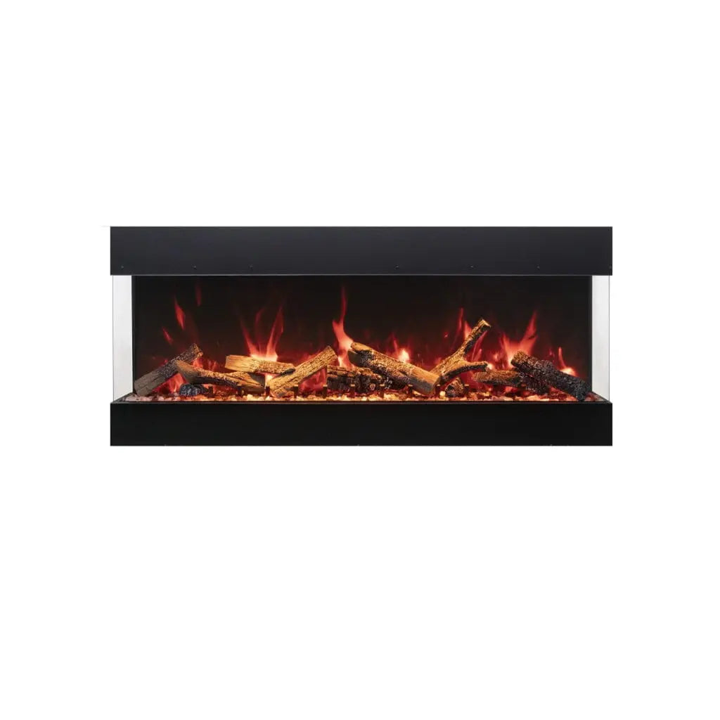 Amantii Tru View Bespoke 45" 3-Sided Indoor/Outdoor Electric Fireplace TRV-45-BESPOKE