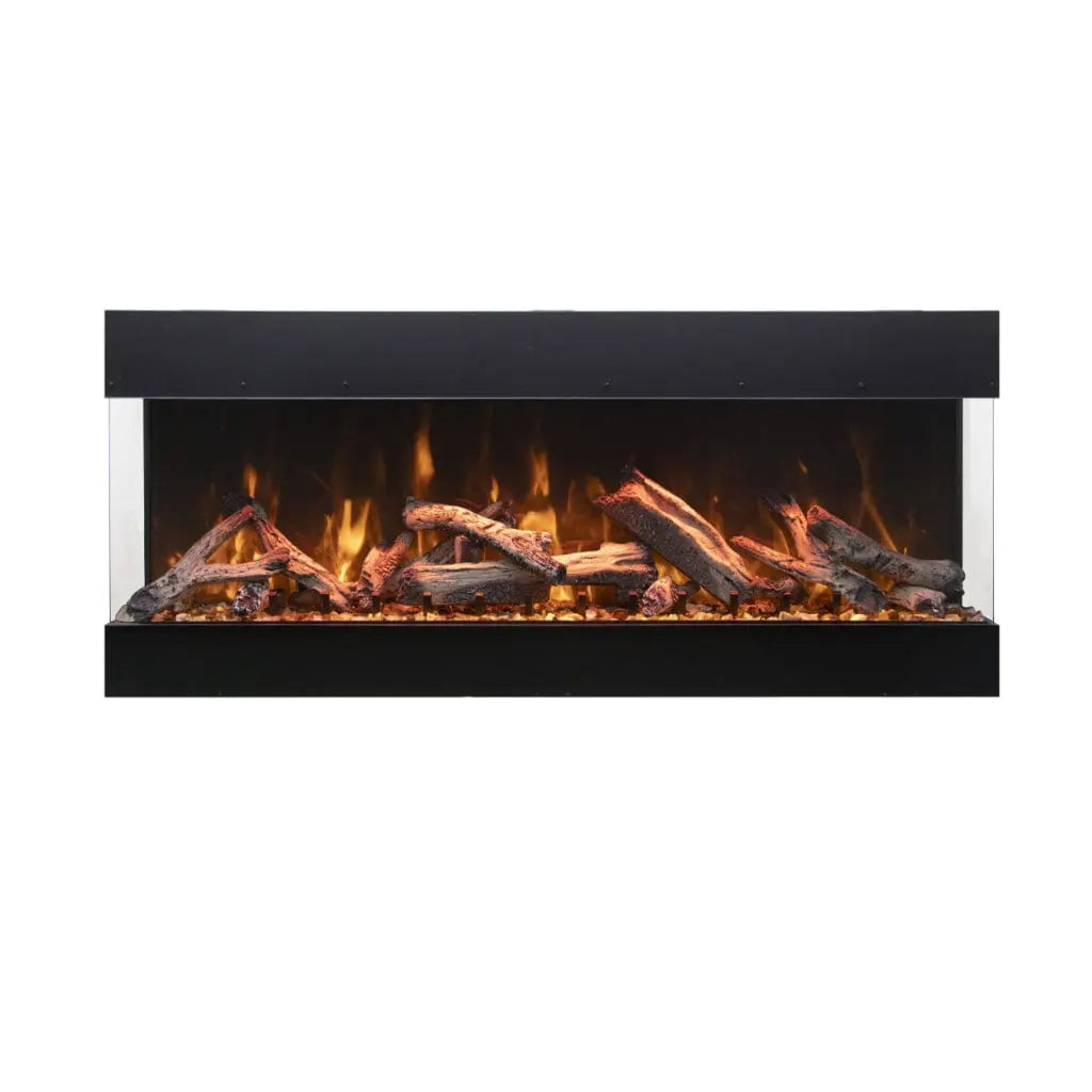 Amantii Tru View Bespoke 45" 3-Sided Indoor/Outdoor Electric Fireplace TRV-45-BESPOKE
