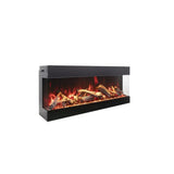 Amantii Tru View Bespoke 45" 3-Sided Indoor/Outdoor Electric Fireplace TRV-45-BESPOKE