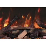 Amantii Tru View Bespoke 45" 3-Sided Indoor/Outdoor Electric Fireplace TRV-45-BESPOKE