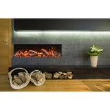 Amantii Tru View Bespoke 55" 3-Sided Indoor/Outdoor Electric Fireplace TRV-55-BESPOKE