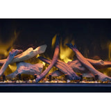 Amantii Tru View Bespoke 55" 3-Sided Indoor/Outdoor Electric Fireplace TRV-55-BESPOKE