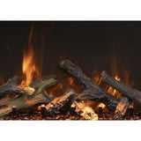 Amantii Tru View Bespoke 55" 3-Sided Indoor/Outdoor Electric Fireplace TRV-55-BESPOKE
