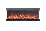 Amantii Tru View Bespoke 65" 3-Sided Indoor/Outdoor Electric Fireplace TRV-65-BESPOKE