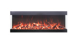 Amantii Tru View Bespoke 65" 3-Sided Indoor/Outdoor Electric Fireplace TRV-65-BESPOKE