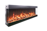 Amantii Tru View Bespoke 65" 3-Sided Indoor/Outdoor Electric Fireplace TRV-65-BESPOKE