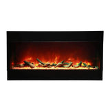 Amantii Tru-View XL Deep 40" Built-In Three Sided Electric Fireplace