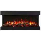 Amantii TRU-View XL Deep 50” Built-In Three-Sided Electric Fireplace