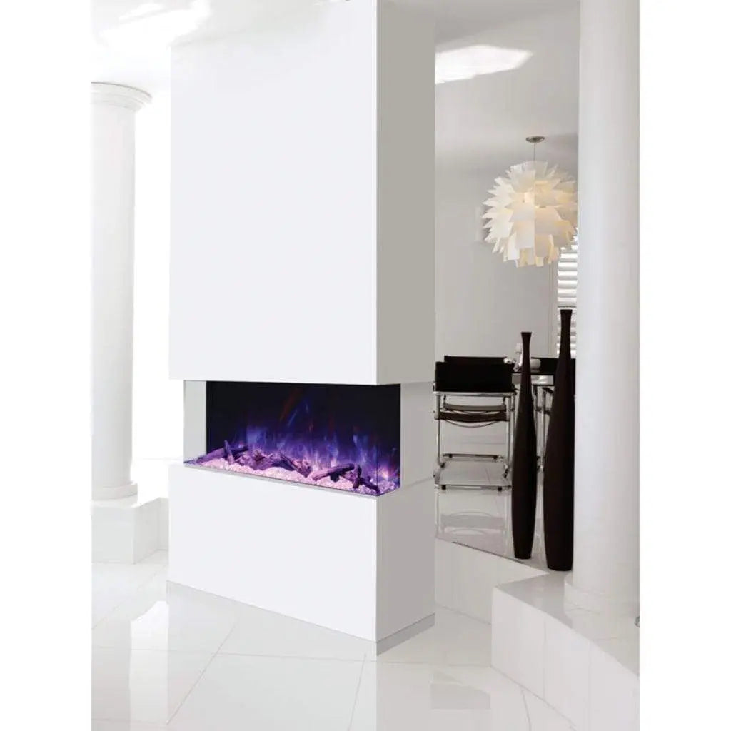 Amantii TRU-View XL Deep 50” Built-In Three-Sided Electric Fireplace