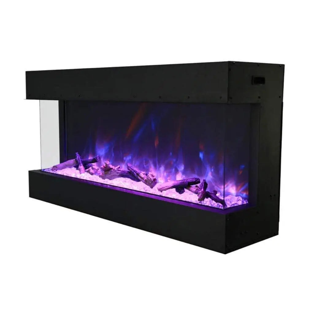 Amantii TRU-View XL Deep 50” Built-In Three-Sided Electric Fireplace
