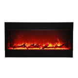Amantii TRU-View XL Deep 50” Built-In Three-Sided Electric Fireplace
