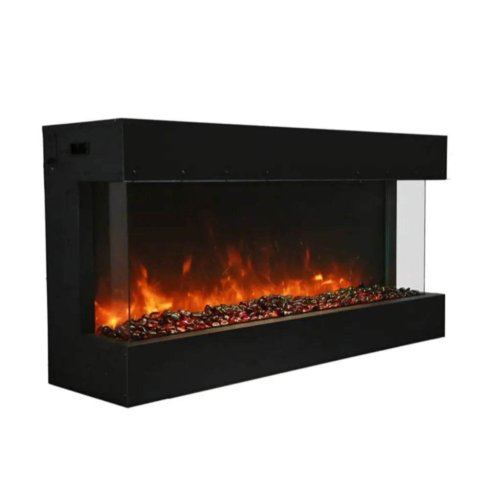Amantii TRU-View XL Deep 50” Built-In Three-Sided Electric Fireplace