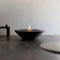 HearthArtSinn Volcano 12 Metal Rock Finish Stepped Gas Fire Pit