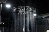 Maya Bath Platinum Anzio-L 57″ × 37″ × 88″ Steam Shower