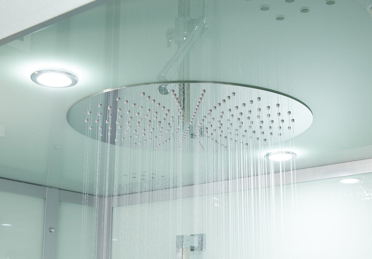 Maya Bath Platinum Anzio-R 57″ × 37″ × 88″ Steam Shower