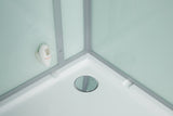 Maya Bath Platinum Anzio-L 57″ × 37″ × 88″ Steam Shower
