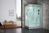 Maya Bath Platinum Anzio-R 57″ × 37″ × 88″ Steam Shower