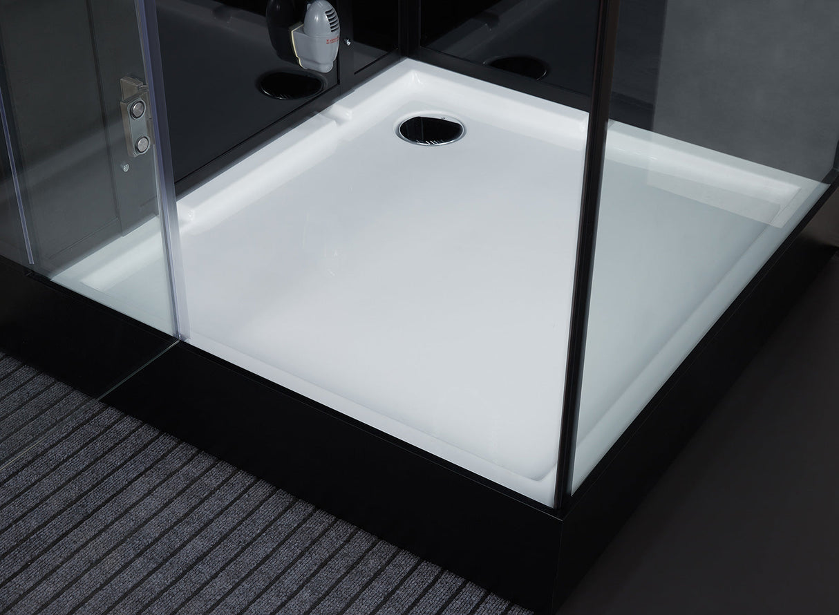 Maya Bath Platinum Arezzo‑R 37″ × 37″ × 88″ Steam Shower