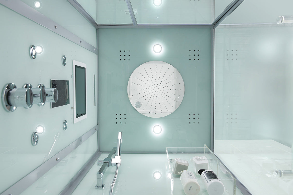 Maya Bath Platinum Arezzo‑R 37″ × 37″ × 88″ Steam Shower