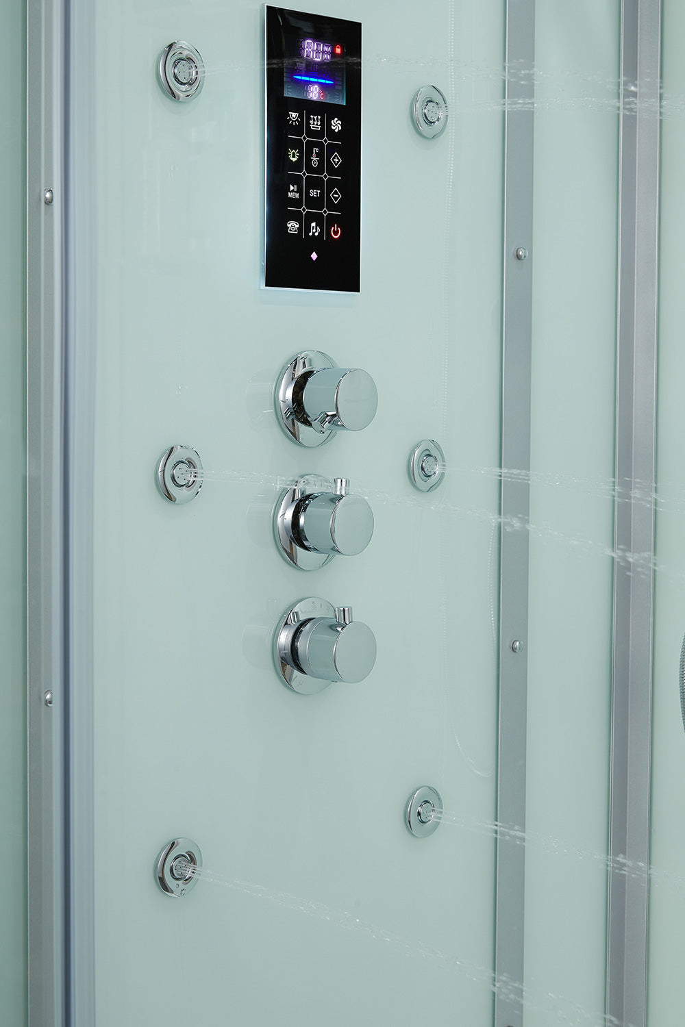 Maya Bath Platinum Arezzo‑R 37″ × 37″ × 88″ Steam Shower