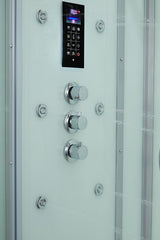 Maya Bath Platinum Arezzo‑R 37″ × 37″ × 88″ Steam Shower