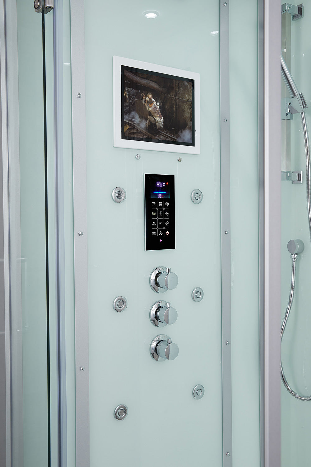 Maya Bath Platinum Arezzo‑R 37″ × 37″ × 88″ Steam Shower