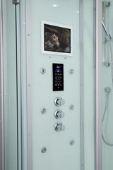 Maya Bath Platinum Arezzo‑R 37″ × 37″ × 88″ Steam Shower