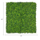 Designer Plants USA Artificial Mixed Boxwood Hedge Panel Wall 40" x 40" Commercial Grade