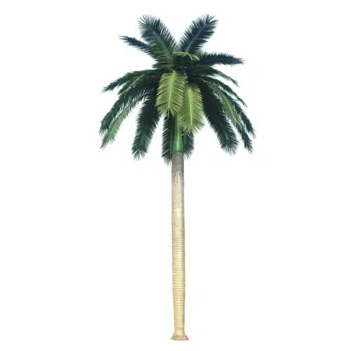 Designer Plants USA Tall Artificial Royal Palm Tree (13ft - 23ft) UV Resistant