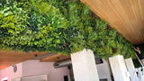 Designer Plants USA U-Luxury Lush Spring Artificial Vertical Wall 40x40 Commercial Grade