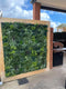 Designer Plants USA Garden of Eden 40"x40" Metal-Backed UV Fire-Resistant Green Wall