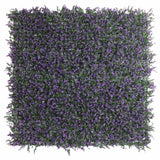 Designer Plants USA Artificial Purple Lavender Foliage Wall Panels 11SQFT 40"x 40" Commercial Grade UV Resistant