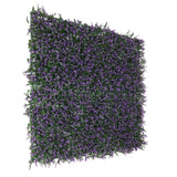 Designer Plants USA Artificial Purple Lavender Foliage Wall Panels 11SQFT 40"x 40" Commercial Grade UV Resistant