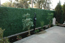 Designer Plants USA Dark Artificial Boxwood Wall 6 Pieces 40" x 40" Set Commercial Grade