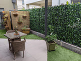 Designer Plants USA Artificial Boston Ivy Green Wall 33SQ FT Commercial Grade UV Resistant