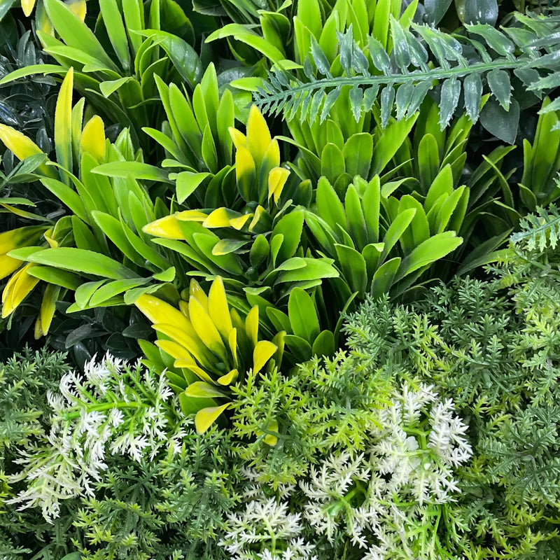 Designer Plants USA Evergreen Triptych Vertical Garden Wall Set 3 Pieces UV Resistant