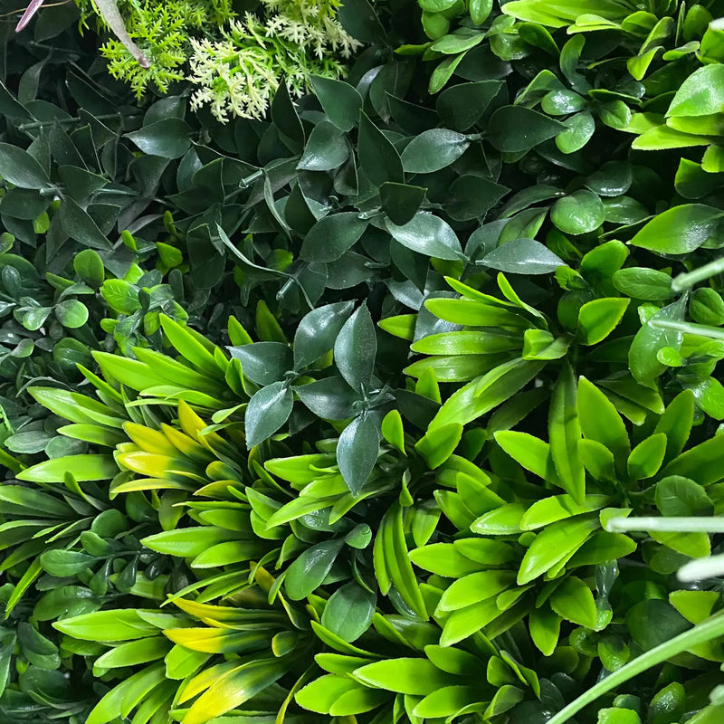Designer Plants USA Evergreen Triptych Vertical Garden Wall Set 3 Pieces UV Resistant