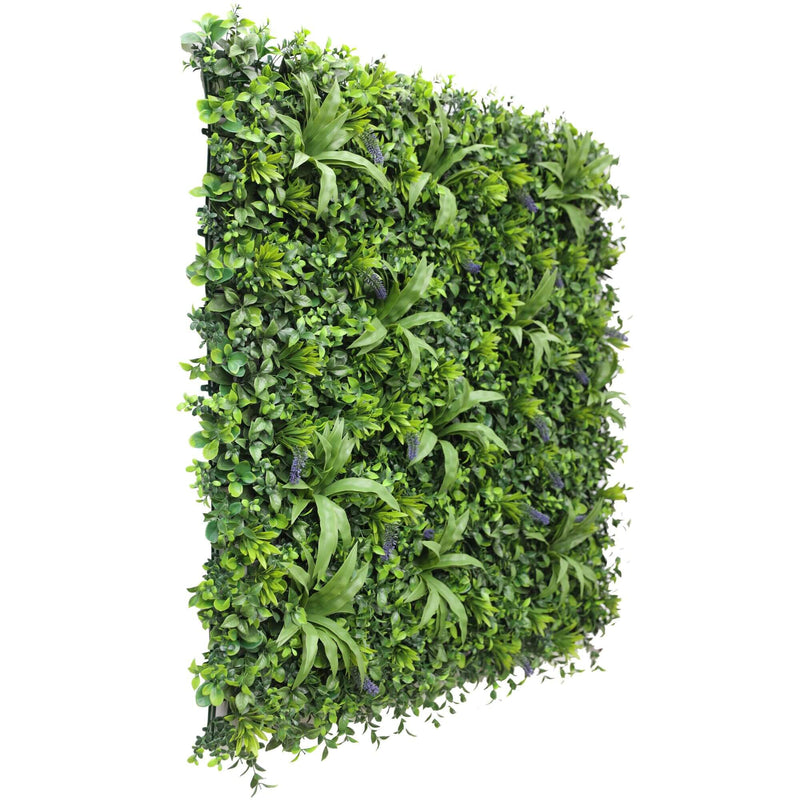 Designer Plants USA Luxury Lavender Fields Artificial Green Wall 40 x 40 Commercial Grade