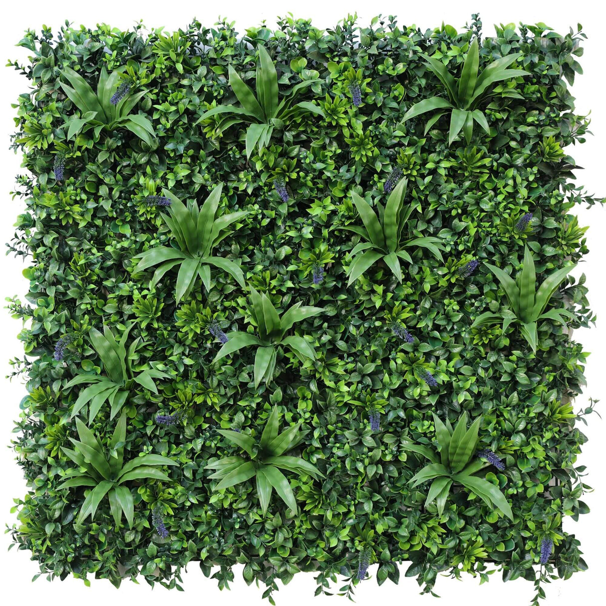 Designer Plants USA Luxury Lavender Fields Artificial Green Wall 40 x 40 Commercial Grade