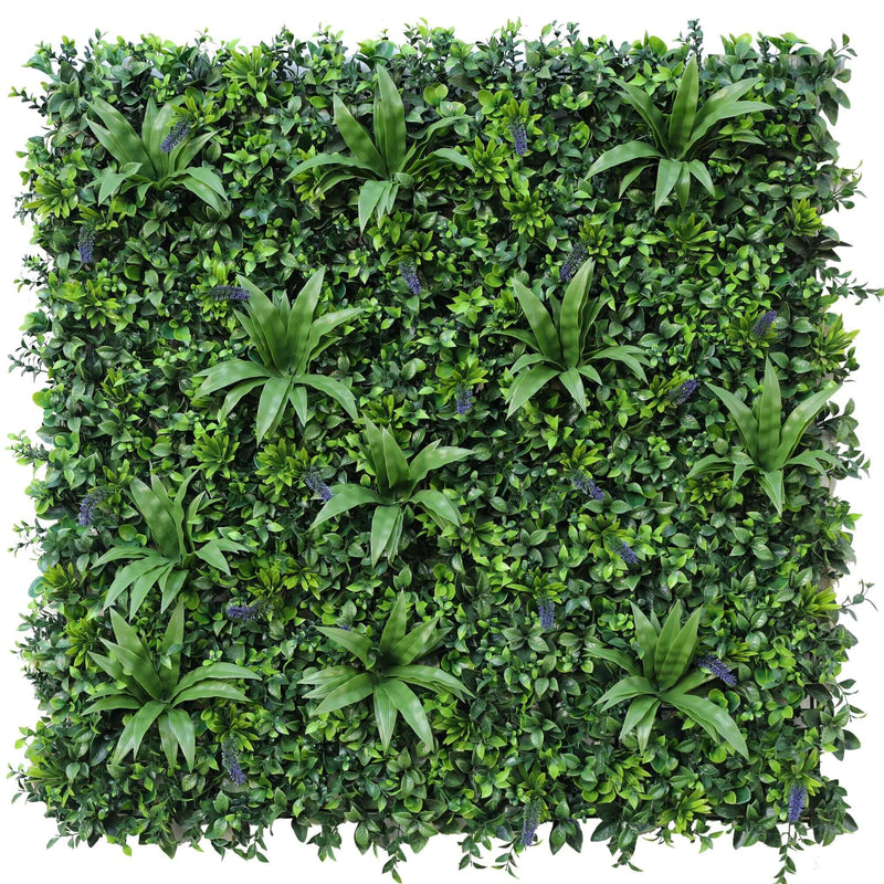 Designer Plants USA Luxury Lavender Fields Artificial Green Wall 40 x 40 Commercial Grade